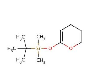 6-(tert-Butyldimethylsilyloxy)-3,4-dihydro-2H-pyran (CAS 130650-09-8) - chemical structure image