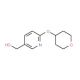 [6-(Tetrahydropyran-4-yloxy)pyridin-3-yl]methanol (CAS 906352-79-2) - chemical structure image