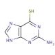 6-Thioguanine (CAS 154-42-7) - chemical structure image
