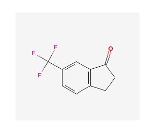 6-(Trifluoromethyl)-1-indanone (CAS 68755-37-3) - chemical structure image
