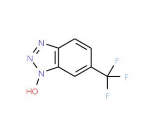 6-(Trifluoromethyl)-1H-benzotriazol-1-ol (CAS 26198-21-0) - chemical structure image