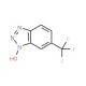 6-(Trifluoromethyl)-1H-benzotriazol-1-ol (CAS 26198-21-0) - chemical structure image