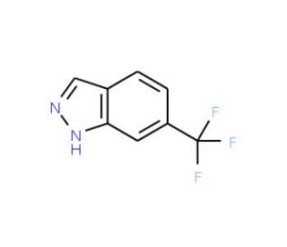 6-(Trifluoromethyl)-1H-indazole (CAS 954239-22-6) - chemical structure image
