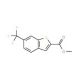 6-(Trifluoromethyl)benzo[b]thiophene-2-carboxylic acid methyl ester (CAS 863118-41-6) - chemical structure image