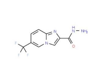 6-(Trifluoromethyl)imidazo[1,2-a]pyridine-2-carbohydrazide - chemical structure image