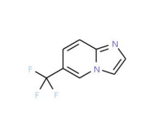 6-(Trifluoromethyl)imidazo[1,2-a]pyridine (CAS 936009-02-8) - chemical structure image