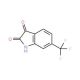6-(Trifluoromethyl)indoline-2,3-dione (CAS 343-69-1) - chemical structure image
