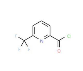 6-(Trifluoromethyl)pyridine-2-carbonyl chloride (CAS 1099597-77-9) - chemical structure image
