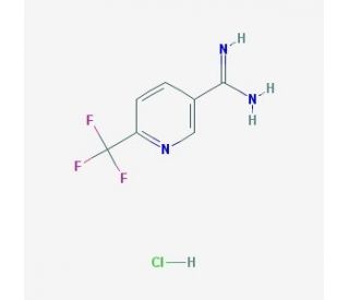 6-(Trifluoromethyl)pyridine-3-amidine hydrochloride (CAS 221313-11-7) - chemical structure image