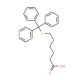 6-(Tritylthio)-hexanoic acid (CAS 80441-55-0) - chemical structure image