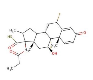 6&alpha;,9&alpha;-Difluoro-11&beta;-hydroxy-16&alpha;-methyl-3-oxo-17&alpha;-(propionyloxy)-androsta-1,4-diene-17&beta;-carbothioic Acid (CAS 80474-45-9) - ch