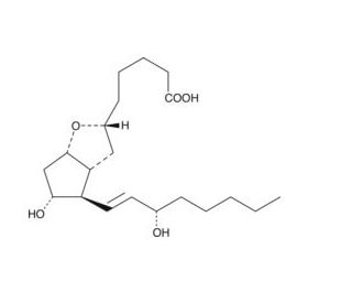 6&alpha;-Prostaglandin I1 (CAS 62777-90-6) - chemical structure image
