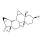 6β,7β,15β,16β-Dimethylene-3β,5β-dihydroxyandrostan-17-one (CAS 82543-16-6) - chemical structure image