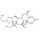 6β-Hydroxy Budesonide (CAS 88411-77-2) - chemical structure image