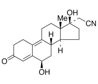 6&beta;-Hydroxy Dienogest - chemical structure image