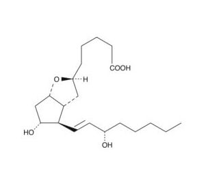 6&beta;-Prostaglandin I1 (CAS 62770-50-7) - chemical structure image