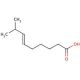 (6E)-8-Methyl-6-nonenoic Acid (CAS 59320-77-3) - chemical structure image