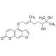6′,7′-dihydroxy Bergamottin (CAS 145414-76-2) - chemical structure image