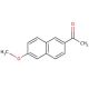 6′-Methoxy-2′-acetonaphthone (Naproxen Impurity L) (CAS 3900-45-6) - chemical structure image