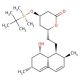 6(R)-[2-(8(S)-Hydroxy]-2(S),6(R)-dimethyl-1,2,6,7,8,8a(R)-hexahydro-1(S)-naphthyl]ethyl-4(R)-(t-butyl-dimethylsilyl)oxy-3,4,5