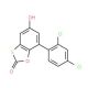 7-(2,4-Dichloro-phenyl)-5-hydroxy-benzo[1,3]oxathiol-2-one - chemical structure image