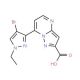 7-(4-Bromo-1-ethyl-1H-pyrazol-3-yl)-pyrazolo[1,5-a]pyrimidine-2-carboxylic acid - chemical structure image