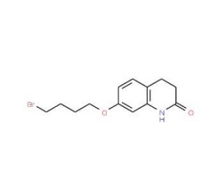 7-(4-Bromobutoxy)-3,4-dihydroquinolin-2-one (CAS 129722-34-5) - chemical structure image