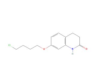 7-(4-Chlorobutoxy)-3,4-dihydro-2(1H)-quinolinone (CAS 120004-79-7) - chemical structure image