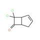 7,7-Dichlorobicyclo[3.2.0]hept-2-en-6-one (CAS 5307-99-3) - chemical structure image