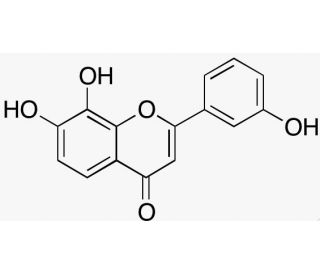 7,8,3&prime;-Trihydroxyflavone (CAS 137502-84-2) - chemical structure image