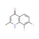 7,8-Difluoro-2-methylquinolin-4-ol (CAS 288151-45-1) - chemical structure image