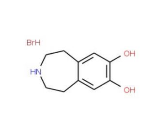 7,8-Dihydroxy-2,3,4,5-tetrahydro-2-benzazepine, Hydrobromide (CAS 113853-92-2) - chemical structure image