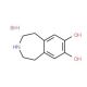 7,8-Dihydroxy-2,3,4,5-tetrahydro-2-benzazepine, Hydrobromide (CAS 113853-92-2) - chemical structure image