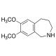 7,8-Dimethoxy-2,3,4,5-tetrahydro-2-benzazepine (CAS 95469-38-8) - chemical structure image