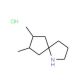 7,8-Dimethyl-1-azaspiro[4.4]nonane hydrochloride - chemical structure image