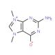 7,9-Dimethylguanine Hemitosylate (CAS 524-35-6 (free acid)) - chemical structure image