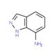 7-Amino-1H-indazole (CAS 21443-96-9) - chemical structure image
