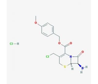 7-Amino-3 chloromethyl-3-cephem-4-carboxylic Acid p-Methoxybenzyl Ester Hydrochloride (CAS 113479-65-5) - chemical structure