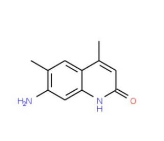7-Amino-4,6-dimethyl-quinolin-2-ol (CAS 58336-28-0) - chemical structure image