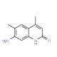 7-Amino-4,6-dimethyl-quinolin-2-ol (CAS 58336-28-0) - chemical structure image