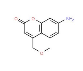 7-Amino-4-(methoxymethyl)coumarin (CAS 175205-10-4) - chemical structure image