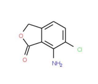 7-Amino-6-chloro-3H-isobenzofuran-1-one - chemical structure image