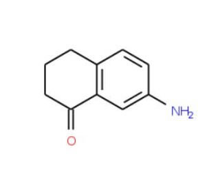 7-Amino-alpha-tetralone (CAS 22009-40-1) - chemical structure image
