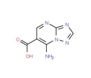 7-Amino[1,2,4]triazolo[1,5-a]pyrimidine-6-carboxylic acid - chemical structure image