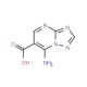 7-Amino[1,2,4]triazolo[1,5-a]pyrimidine-6-carboxylic acid - chemical structure image