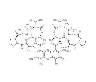 7-Aminoactinomycin D (CAS 7240-37-1) - chemical structure image