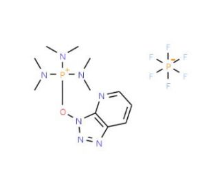 7-Aza-1H-benzotriazol-1-yloxytris(dimethylamino)phosphonium hexafluorophosphate (CAS 156311-85-2) - chemical structure image