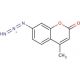 7-Azido-4-methylcoumarin (CAS 95633-27-5) - chemical structure image