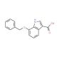 7-Benzyloxy-1H-indole-3-carboxylic acid (CAS 24370-75-0) - chemical structure image