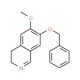 7-Benzyloxy-6-methoxy-3,4-dihydroisoquinoline (CAS 15357-92-3) - chemical structure image